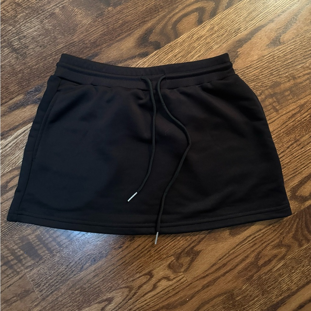 small, black skirt, from shein